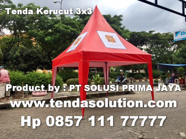 Harga Tenda Kerucut Besi Harga Tenda Murah TendaSolution