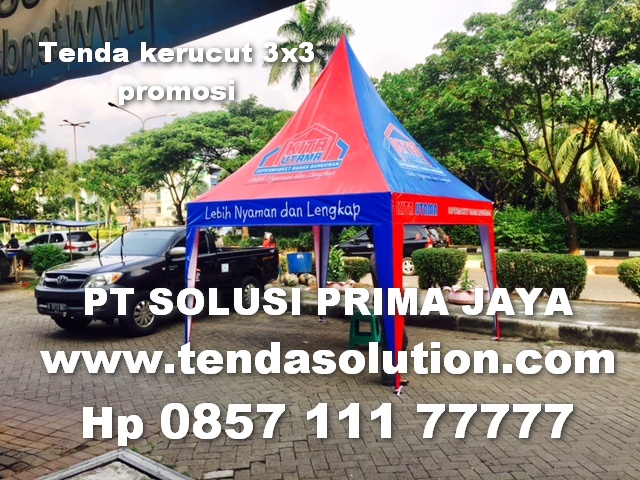 Harga Tenda Kerucut Besi  Harga Tenda Murah  TendaSolution