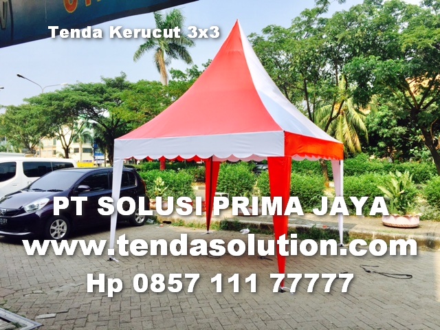 Harga Tenda Kerucut Besi  Harga Tenda Murah  TendaSolution