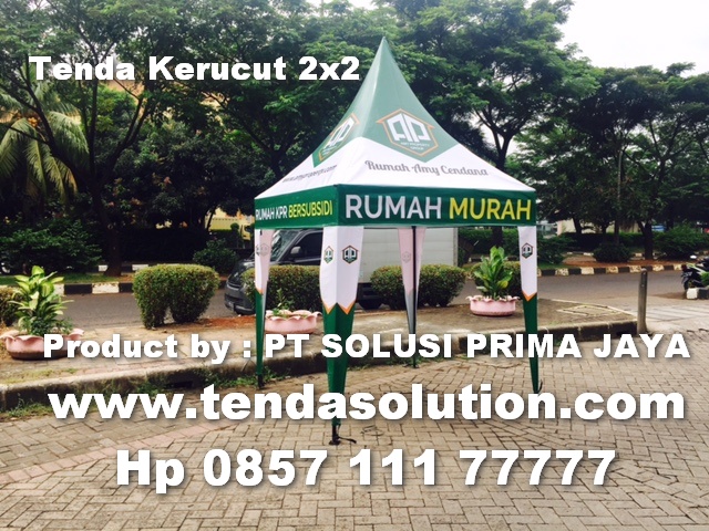 Harga Tenda Kerucut Besi  Harga Tenda Murah  TendaSolution