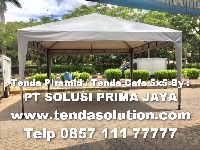 Harga Tenda Cafe Piramida  Harga Tenda Murah  TendaSolution