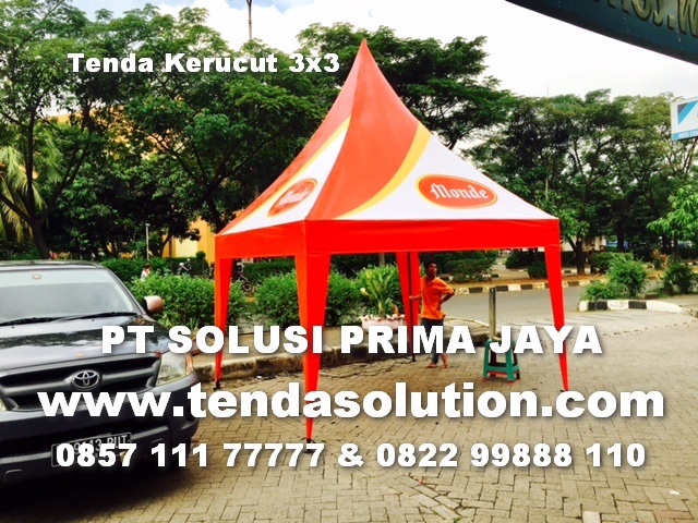 Harga Tenda Kerucut Besi  Harga Tenda Murah  TendaSolution