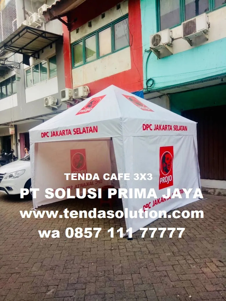 HARGA TENDA CAFE 3X3, 2X2, 2X3, 3X4, 4X4 DAN 5X5 TENDA LIMAS TENDA ...